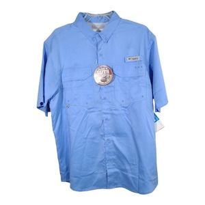 Columbia PFG Nwt Omni-Shield Blood 'N Guts Men's Medium Fishing Vented Shirt